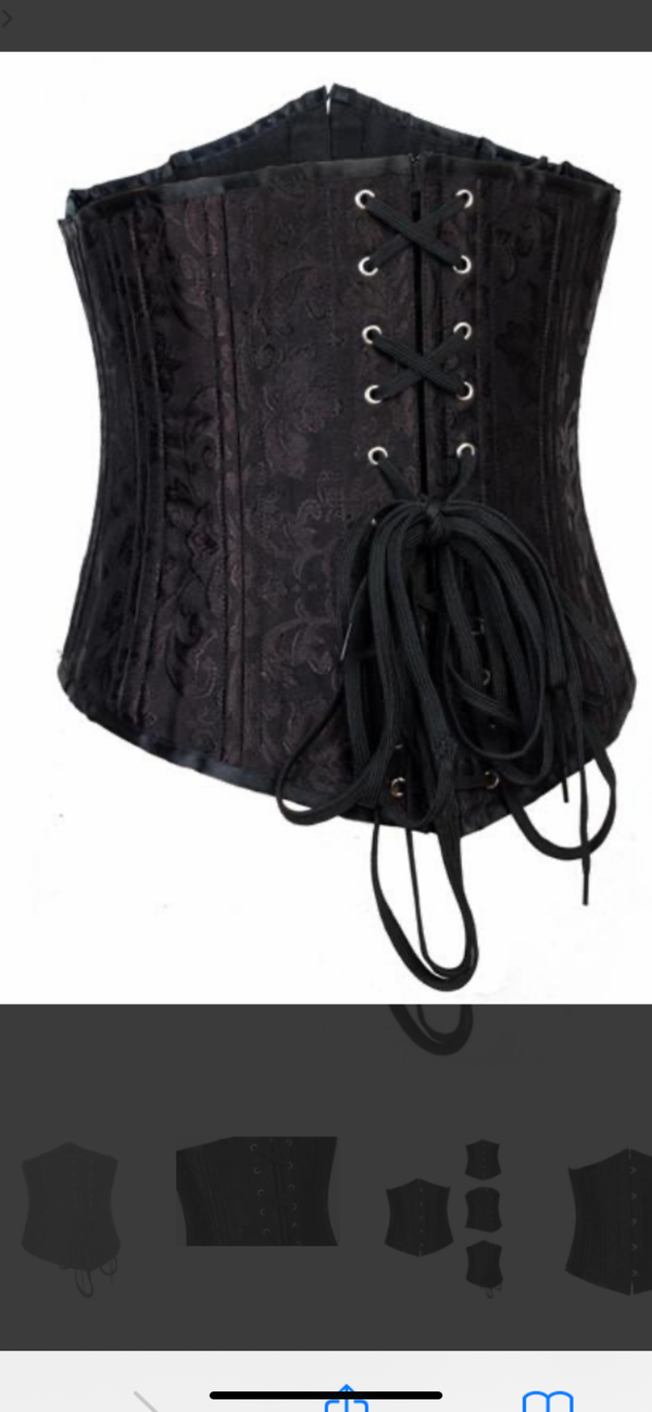 24' Satin Embroided Corset